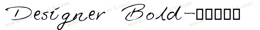 Designer Bold字体转换